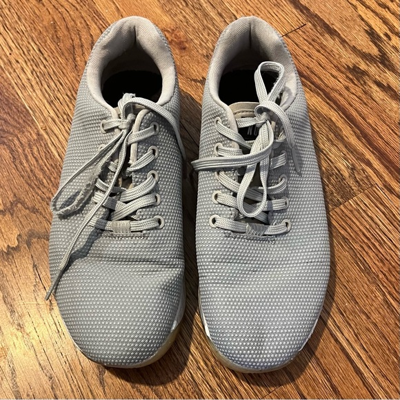 NOBULL Other - NOBULL Trainer SuperFabric Gray Gum Sole CrossFit Gym Shoes Mens 8.5 Womens 10